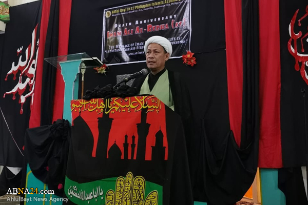 تقرير مصور/ مجلس عزاء بمناسبة أربعينية الامام الحسين (ع) في الفلبين