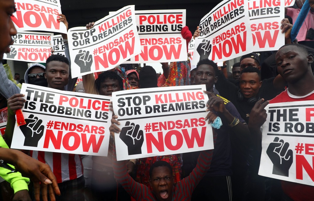 Nigerians stage new demonstration against police brutality
