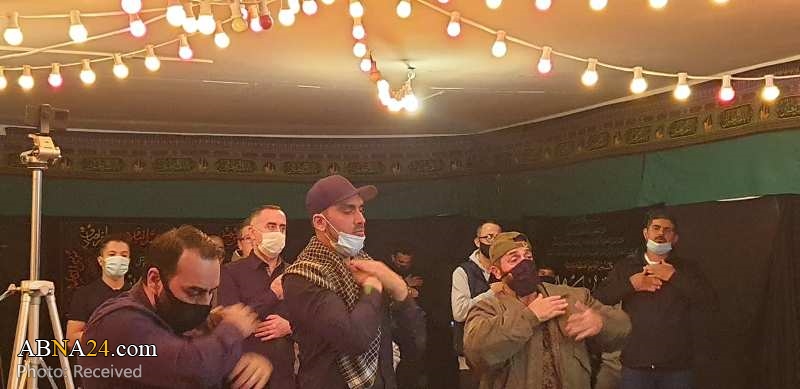 تقرير مصور/ موكب أم البنين في مدينة كيسن الالمانية يقيم مجلس عزاء أربعينية الامام الحسين(ع)