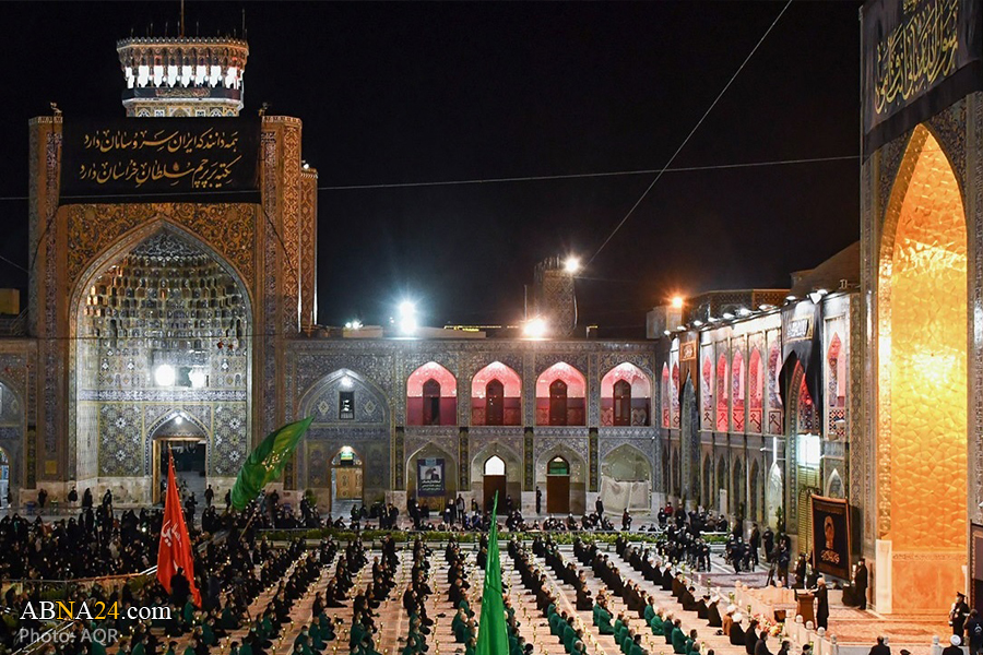 Imam Reza Holy shrine hosts Shaam-e Qariban ceremony