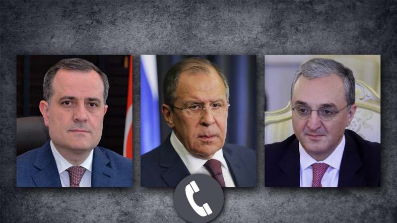 Лавров азәрбајҹанлы вә ермәни һәмкарларына үч өлкәнин бәјанатыны хатырлатды