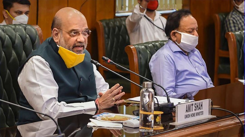 भारत की एक इंच ज़मीन पर भी कोई क़ब्ज़ा नहीं कर सकताः अमित शाह