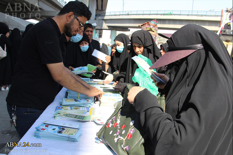 Photos: Moukeb of Ahlulbayt World Assembly during Karbala to Najaf route