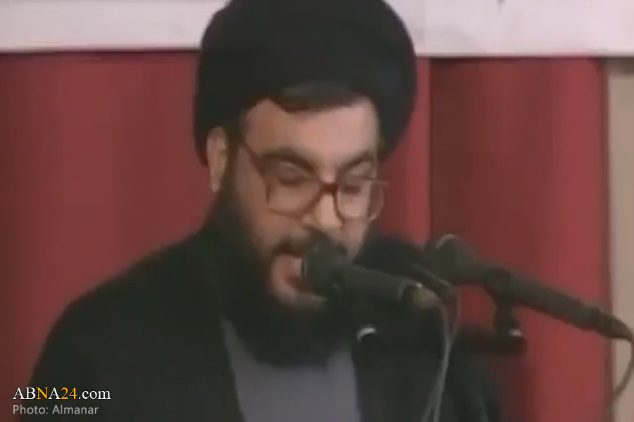 Video shows Sayyed Nasrallah announcing capture of Zionist colonel Elhanan Tannenbaum 20 years ago 