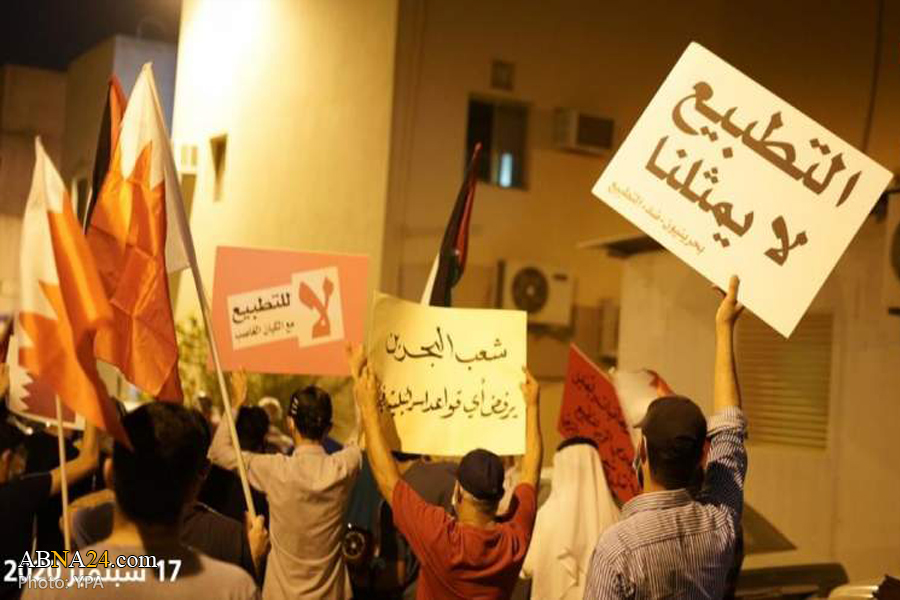 Demonstrations in Bahrain reject normalization, visit of Zionist delegation to Manama