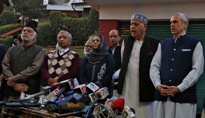 کشمیر کی 11 سیاسی جماعتوں کا مودی سرکار کے خلاف گٹھ جوڑ