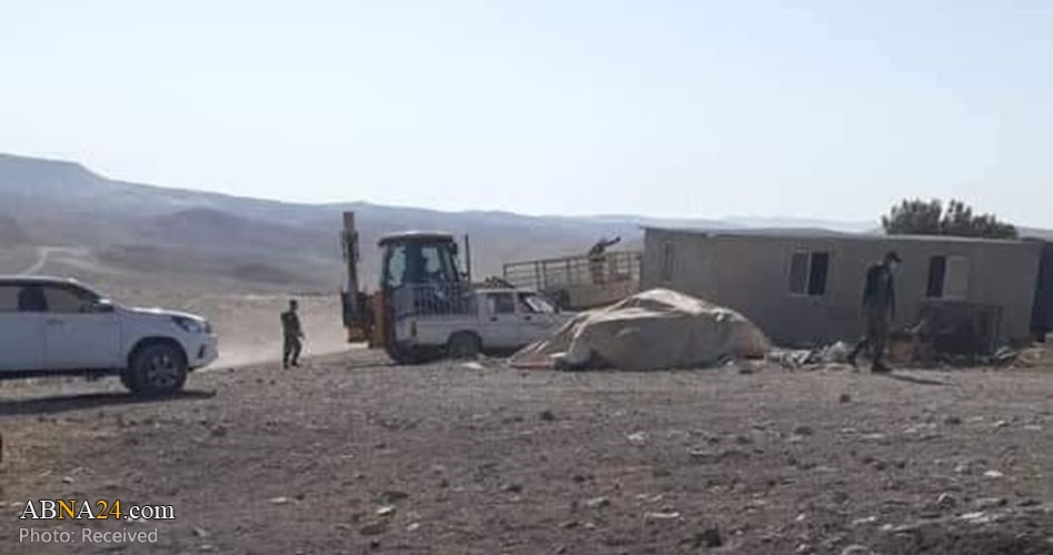 Israeli occupation forces razes house, structures and water networks belonging to Palestinian citizens in Masafer Yatta
