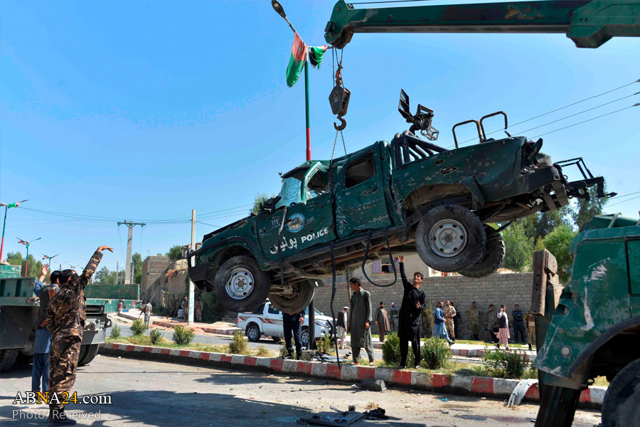 Twin landmine blasts kill 12 policemen in Afghanistan