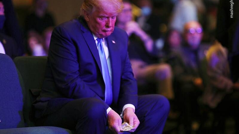Trump'ın bağış kovanına 20 dolarlık yardımı