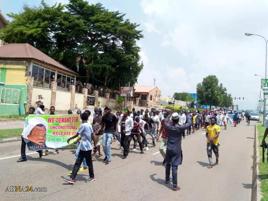 Photos: Protesters in Abuja, Nigeria Demand Unconditional Release of Sheikh Zakzaky 20 Oct. 2020