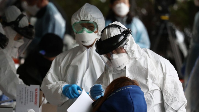 韩国过去24小时新增121起2019冠状病毒疾病确诊病例