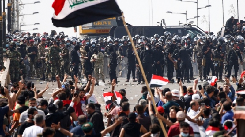 Irak: Muqtada Sadr fordert Vorgehen gegen vom Ausland gesteuerte "Protestler"