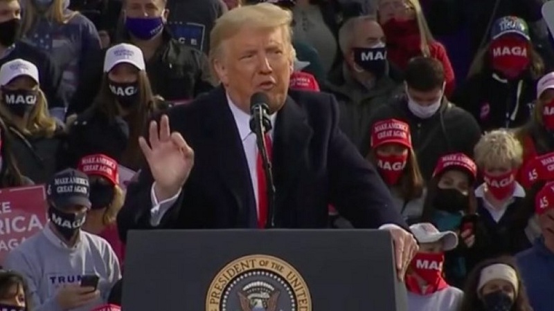 В пятый раз за два дня Трамп неправильно произнес «гиперзвуковые» ракеты