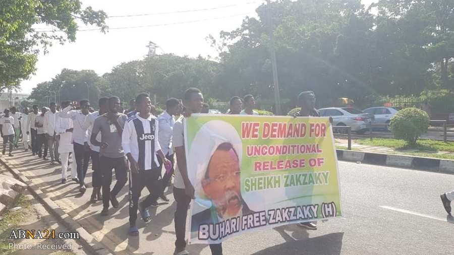 Photos: Nigerian Protesters Demand President Buhari to Free Peaceful Shiite Cleric 'Sheikh Zakzaky' on Unity Week