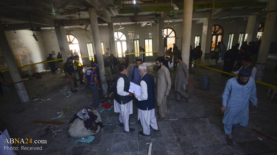 Photos: Blast inside religious seminary in Pakistan’s Peshawar