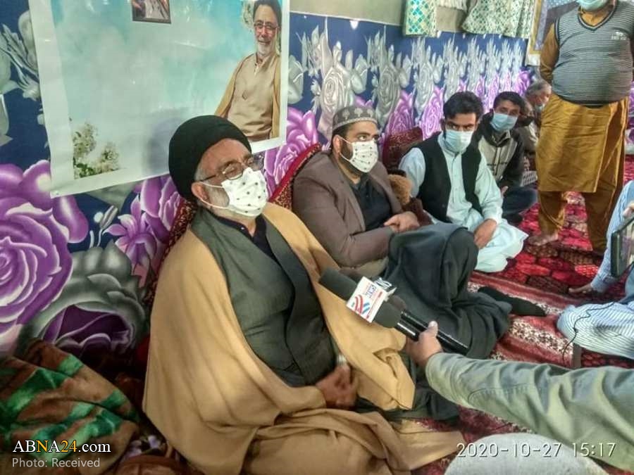 Photos: Top Kashmiri Shia Cleric 'Syed Hassan Al-Moosvi' visit Nowgam after 14-month house arrest