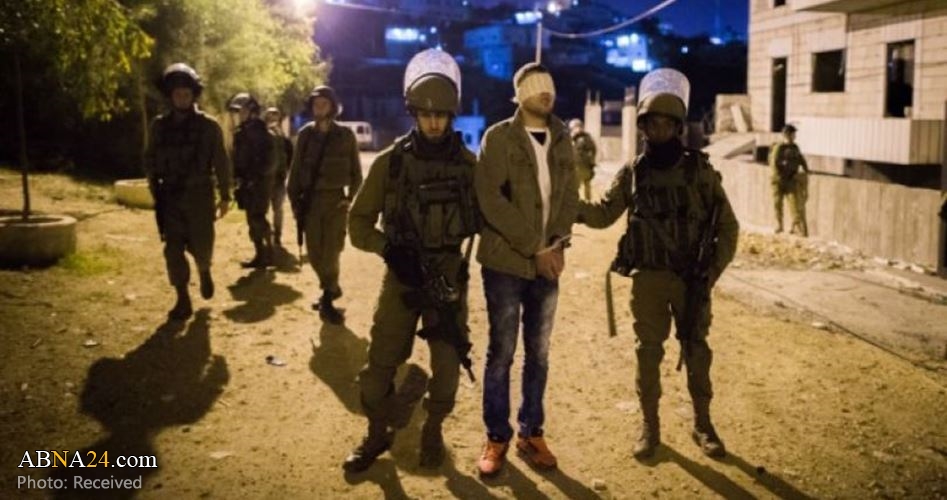 Israeli occupation forces arrests several Palestinians in West Bank