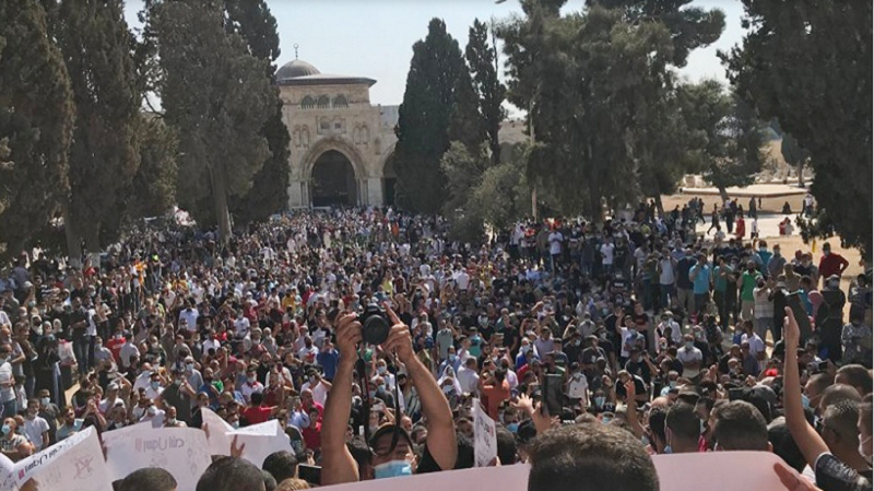 ​An Gudanar Da Gangami A Quds Domin Kare Martabar Manzon Allah (SAW)