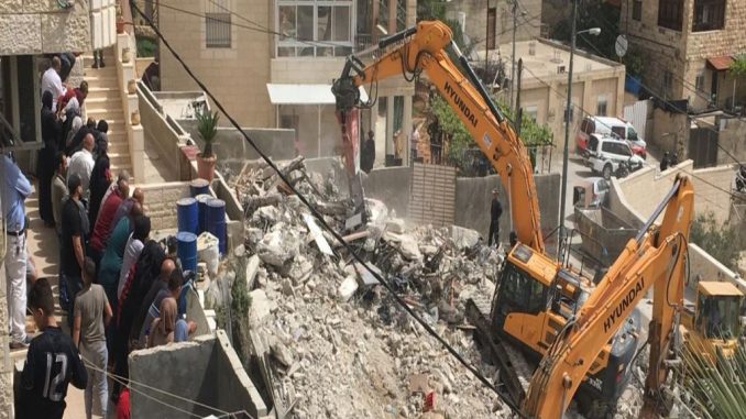 ​Gwamnatin Yahudawan Isra’ila Sun Rusa Gidajen Falasdinawa 129