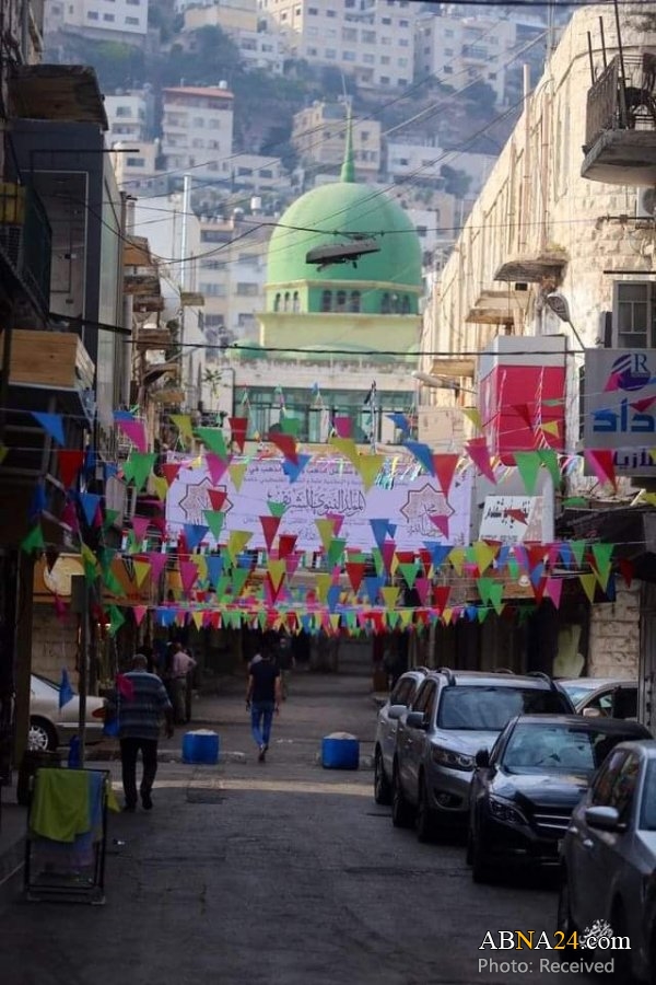 تقرير مصور / احتفال بالمولد النبوي (ص) في مدينة نابلس الفلسطينية