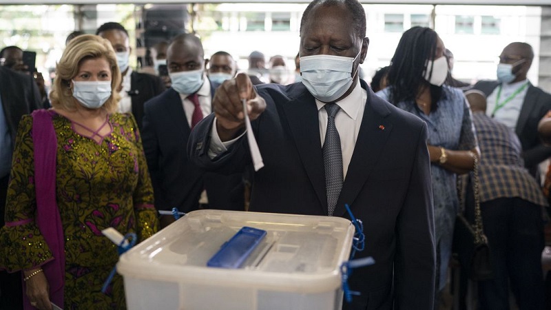 Ana Ci Gaba Da Zaman Dar-Dar A Kasar Ivory Coast Bayan Zaɓen Shugaban Kasar Da Aka Gudanar Yau