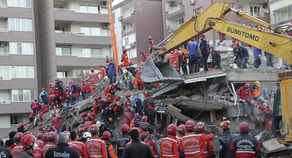 Chega a 64 número de mortos após terremoto na Turquia