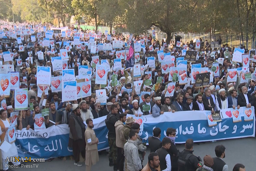 Afghans mark birthday anniversary of the Prophet Muhammad amid wave of Islamophobia