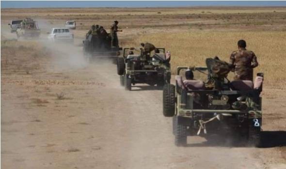الحشد الشعبي يدمر ثلاث مضافات لداعش ويقطع خطوط امداده غرب الانبار في عملية نوعية