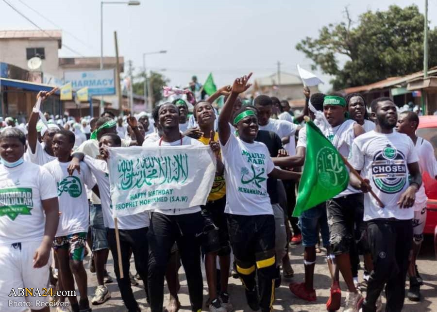 Photos: Thousands of Shia, Sunni Muslims Celebrate Prophet Muhammad's Birth Anniversary in  Zango of Accra, Ghana
