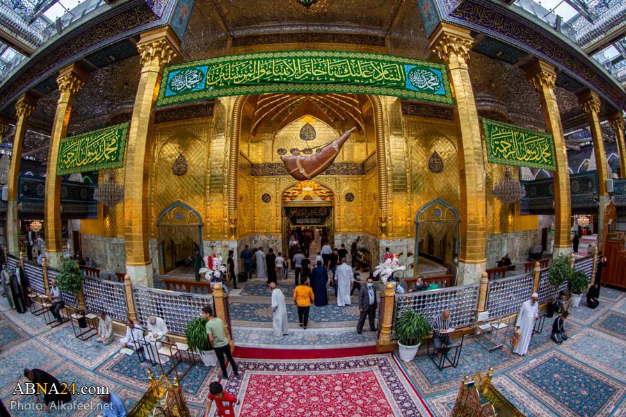 تقرير مصور / حرم السيد العباس (ع) في يوم مولد النبي (ص)
