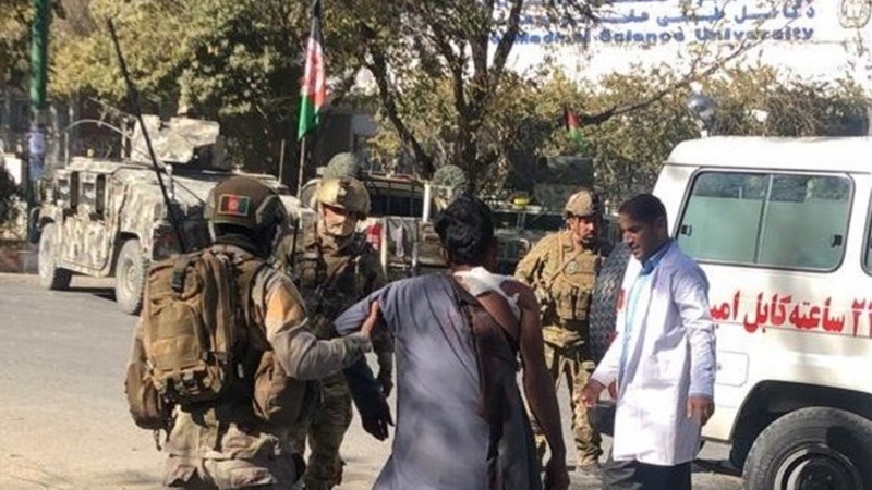 Боздошти 13 полис дар парвандаи ҳамлаи террористӣ ба Донишгоҳи Кобул
