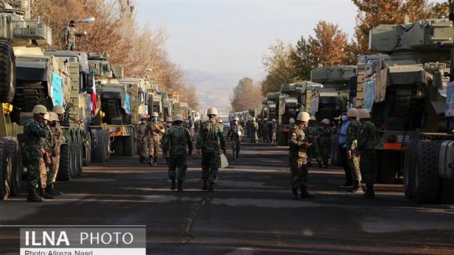 Iran : le déploiement du matériel militaire sur les frontières du nord-ouest