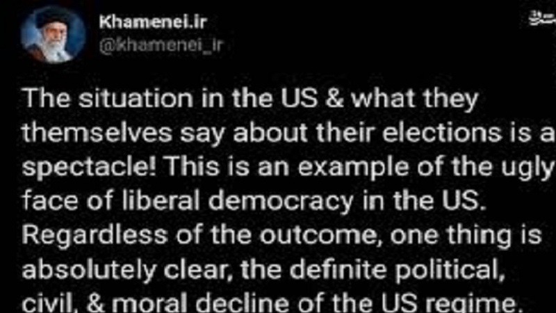 Iran, Ayatollah Khamenei commenta sconfitta di Trump alle elezioni USA