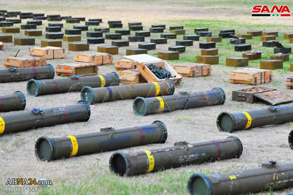 Large amounts of weapons, ammo left behind by terrorists found in southern Syria (+Photos)