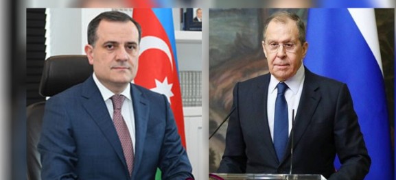Ҹејһун Бајрамовла Серҝеј Лавров арасында телефон данышығы олуб