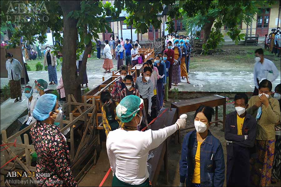 ၂၀၀၈ ဖြဲ႕စည္းပုံ အေျခခံဥပေဒေအာက္၌ တတိယအႀကိမ္ ျပဳလုပ္သည့္ ၂၀၂၀ အေထြေထြ ေ႐ြးေကာက္ပြဲတြင္ ျပည္သူမ်ား မဲေပးခဲ့ၾက