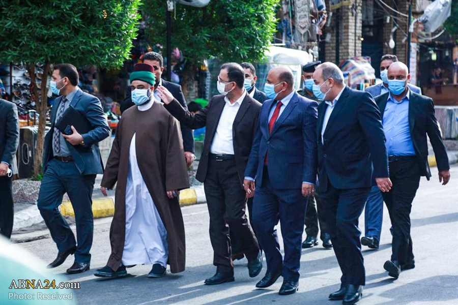 Al-Abbas shrine, Karbala governorate discussed development, rehabilitation of entrance to Baghdad Gate