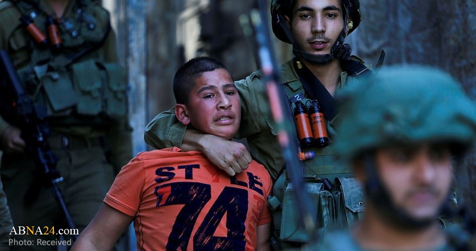 Israeli occupation forces kidnap two Palestinian children in Arroub refugee camp