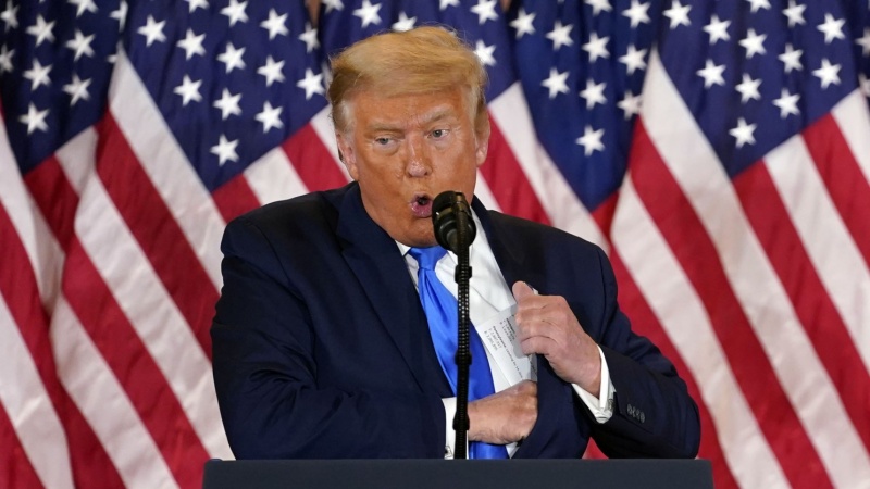 トランプ氏が依然として、選挙での不正行為を主張