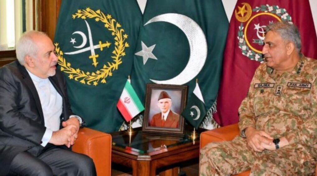 ڈاکٹر ظریف اور جنرل باجوہ کے درمیان کثیر الجہتی تعلقات کے تحفظ پر گفتگو