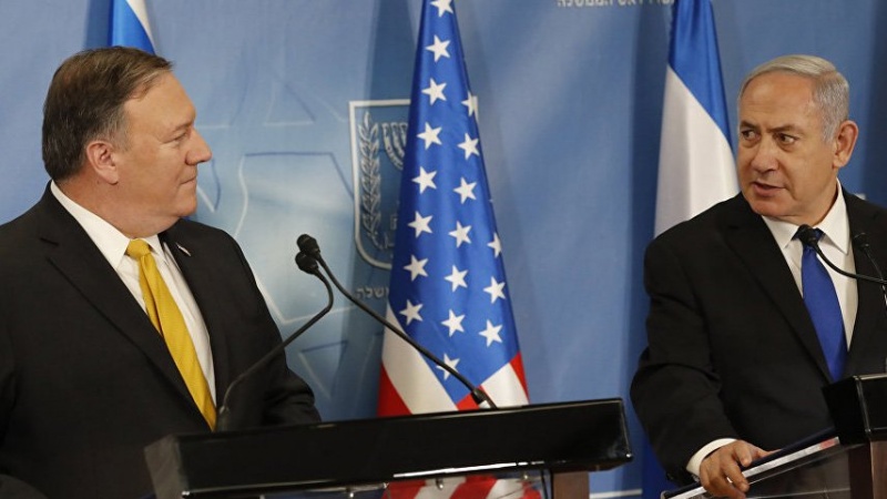 Faksi-Faksi Palestina Mereaksi Kunjungan Pompeo ke Pemukiman Zionis
