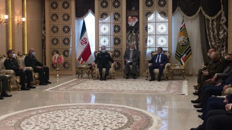 Irak Savunma Bakanı Sadun General Bakıri ile görüştü