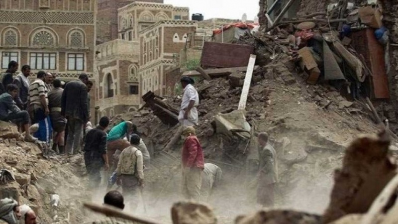 サウジ主導アラブ連合軍の攻撃で、イエメンの民間人が死傷