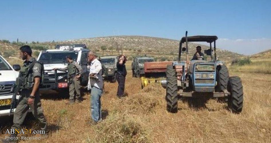 Israeli occupation forces confiscate four Palestinian's tractors, one car in Jordan Valley