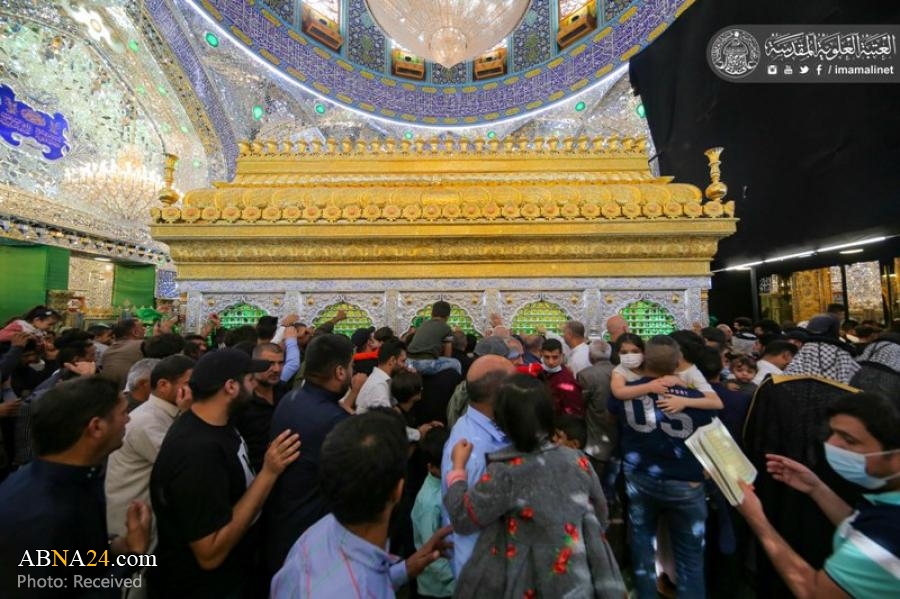 Photos: Believers Participated in Performing Rituals of Friday at Holy Shrine of Imam Ali in Najaf