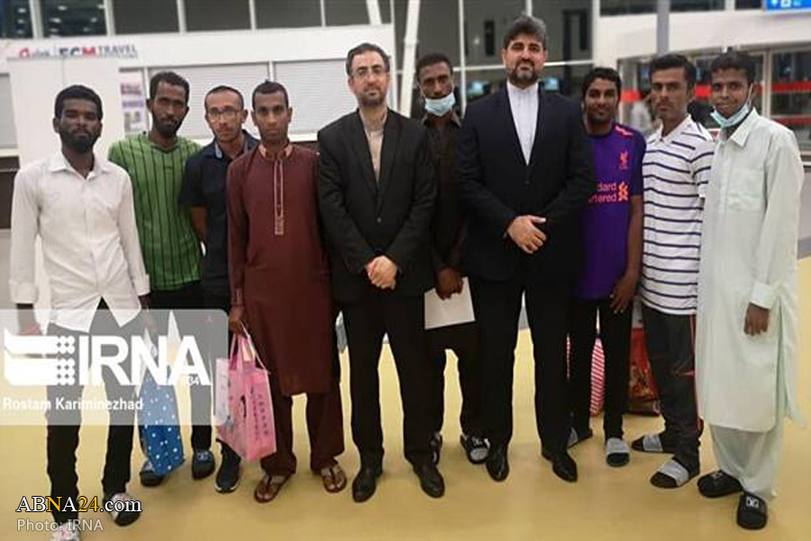Eight Iranian sailors held in Tanzania back home after 4 years