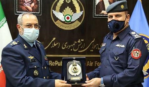 القوة الجوية الايرانية ونظيرتها العراقية تؤكدان مكافحة الارهاب التكفيري 