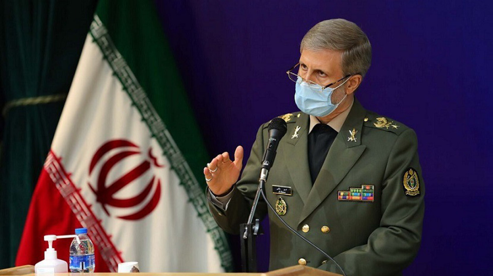 Defense minister: Research center run by Fakhrizadeh produced first COVID-19 test kits for Iranians