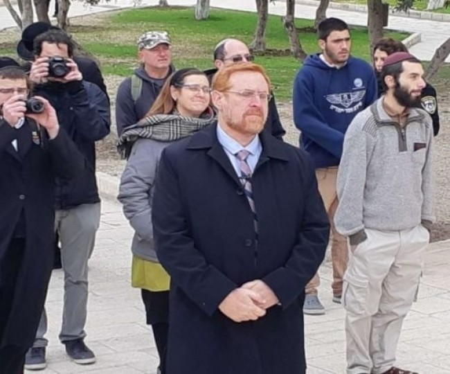 مستوطنون يواصلون اقتحام الأقصى المبارك بقيادة المتطرف "يهودا غليك"