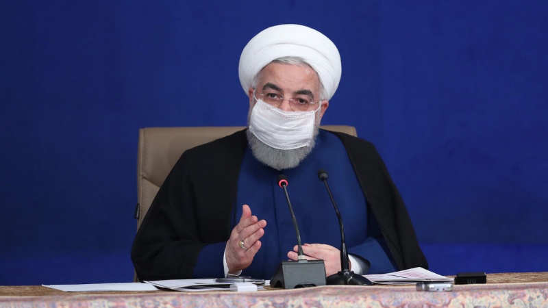 ایران کے مقابلے میں واشنگٹن کی پالیسی ناکام رہی: صدر روحانی